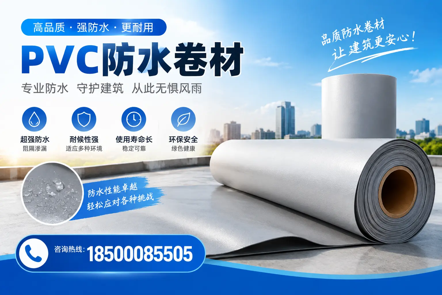 如何选择高质量的PVC防水卷材？衡阳消费者必看指南